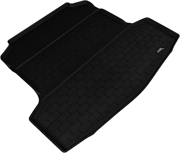 3D MAXpider - M1NS0571309 Cargo Custom Fit All-Weather Floor Mat for Select Nissan Altima Models - Kagu Rubber Black