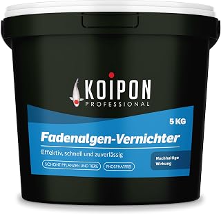 KOIPON Fadenalgen-Vernichter 5 kg phosphatfrei gegen Fadenalgen | Phosphatfreie Algenbekämpfung gegen Fadenalgen & Algenwachstum – wirksam und schonend für den Gartenteich