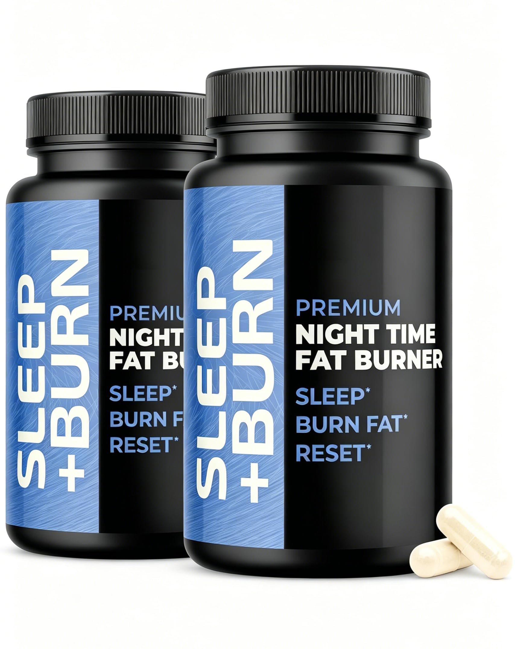 2Pack,Complexe Brûle-graisses de nuit,modelage du corps et sommeil détendu | Soutient la silhouette idéale ; Métabolisme sain ; Ventre léger; Détente nocturne ; Fonctionne toute la nuit ; Unisexe