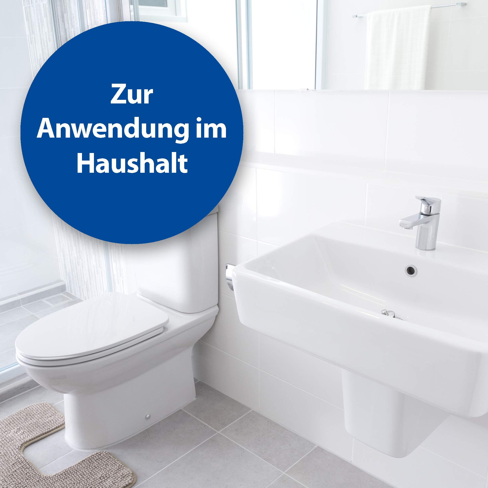 Quiko Bactazol Desinfektionsmittel, Rundum-Hygiene mit 3-fach Wirkung: desinfiziert, reinigt, desodoriert, 250 ml