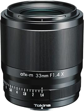 Tokiner 634653 Single Focus Wide Angle Lens ATX-m 33mm F1.4 X Fujifilm X Mount APS-C Format