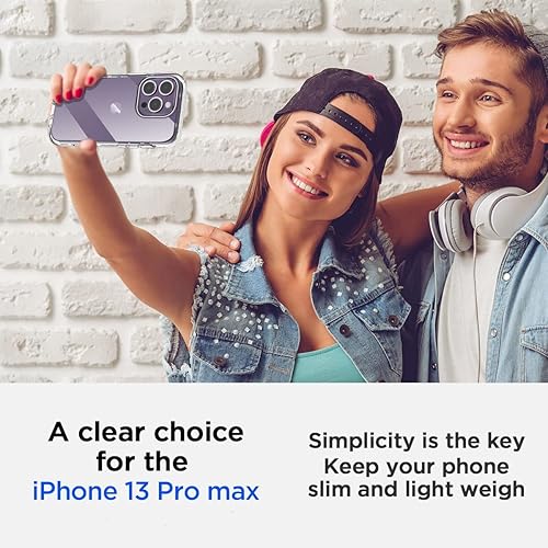 Miniatura 6 de AICase Funda transparente para iPhone 13 Pro Max (6.7 pulgadas), resistente protección contra caídas, cuerpo completo, a prueba de golpes, a prueba