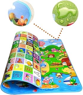 Woah Play Mat Baby Double Sided Waterproof Baby Mat Carpet Crawl Play Mat Kids Infant Crawling Play Mat Carpet Baby Gym Wa...