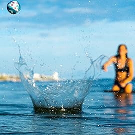 Waboba Original Water Bouncing Ball - Water-Proof Beach Toys, Pool Games for Kids - Neon Abstract