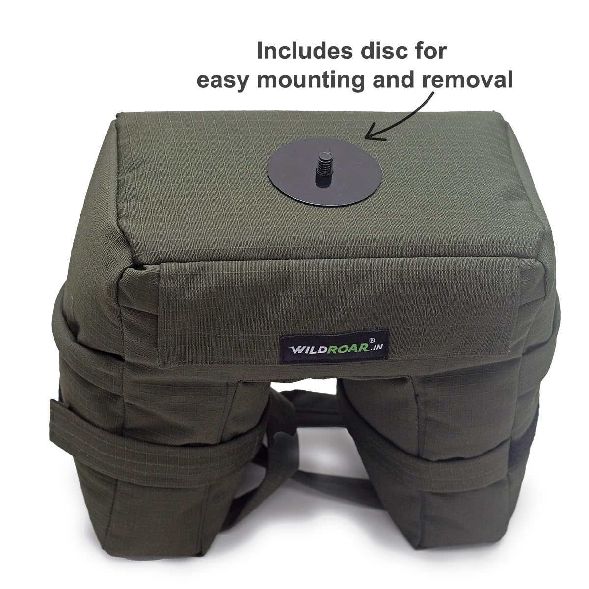 wildroar Bean Bag with Mounting Plate- Empty 1