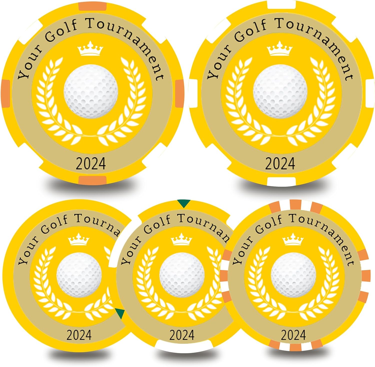 Custom Plastic Poker Chips - Personalize Your Game with Customized Chips and Golf Ball Markers