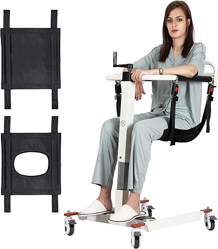 Silla de transferencia de elevación para pacientes, Elevador de pacientes para el hogar Elevador portátil de coche Silla de ruedas Elevador de