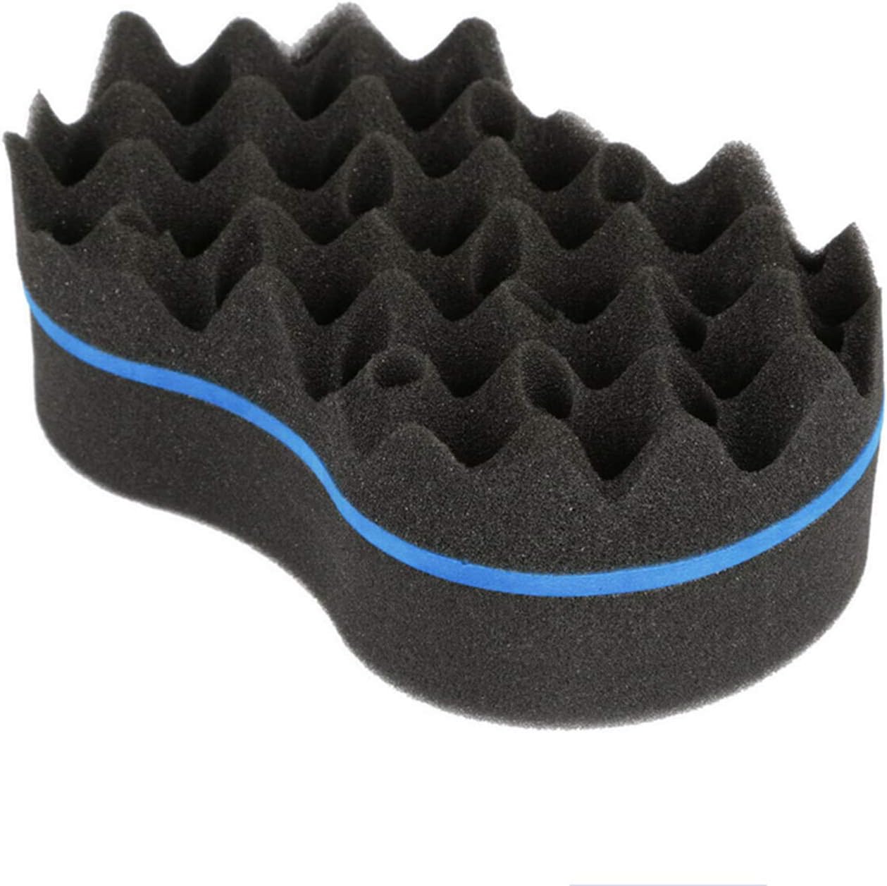 Wave Barber Hair Brush Sponge Tool Dreads Afro Locs Twist Curls Coil Braids