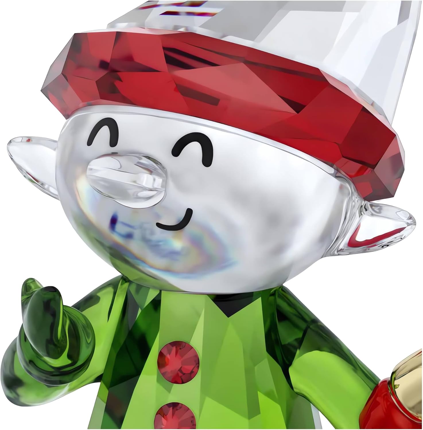 Swarovski Holiday Cheers Dulcis Elf and Candy Cane