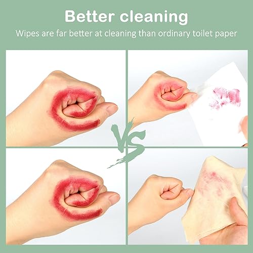 Miniatura 4 de Toallitas desechables de bambú, seguras para sépticas, suaves y relajantes, botánicos y aloe, sin perfume, ecológicas, toallitas desechables a base