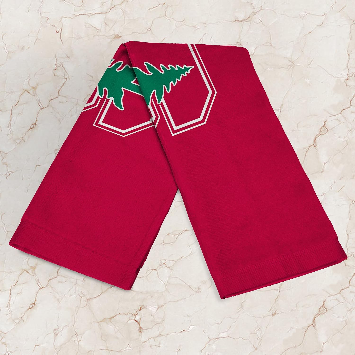 Northwest NCAA Fan Towel 2 Pack, Lightweight Game Day Set, Stadium Sideline Gym Travel Accessory, 16 x 25 Inch