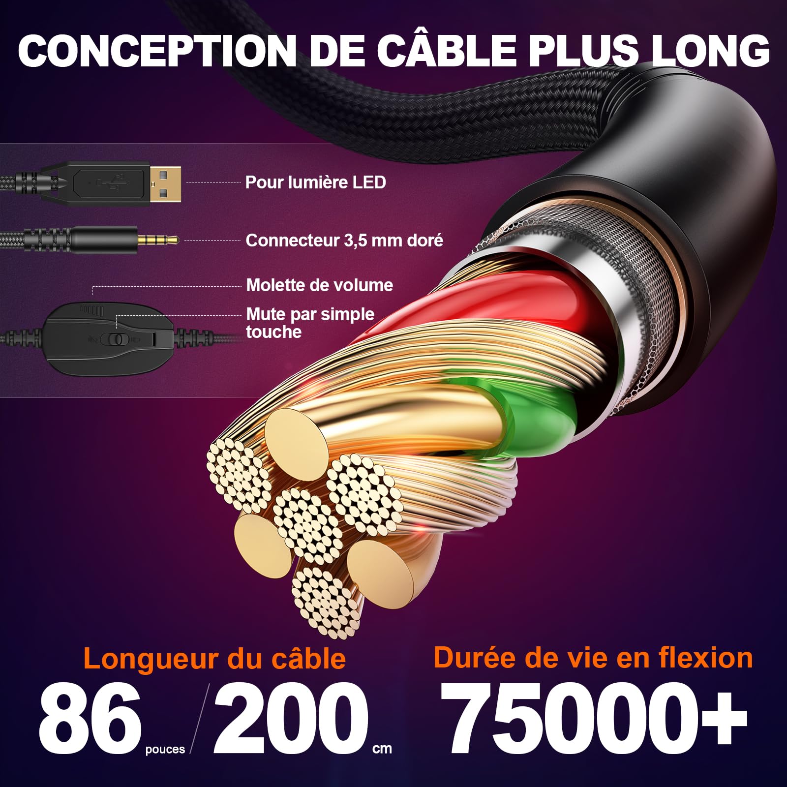 Krysenix PG1 Casque Gaming pour PS4, PS5, PC, Xbox, Nintendo Switch, Casque Gamer avec Son Microphone Stéréo AI, Casque avec Prise Jack 3,5 mm et lumière RVB, Noir/Vert