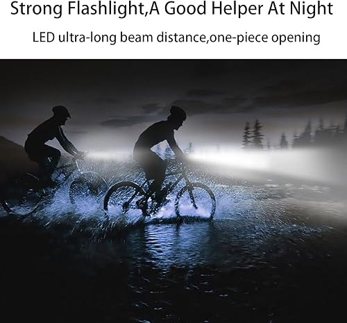 Miniatura 5 de Altavoz Bluetooth para bicicleta, altavoz Bluetooth de bicicleta 2 en 1 y luz de bicicleta  Sistema de sonido de bicicleta premium  Audio de