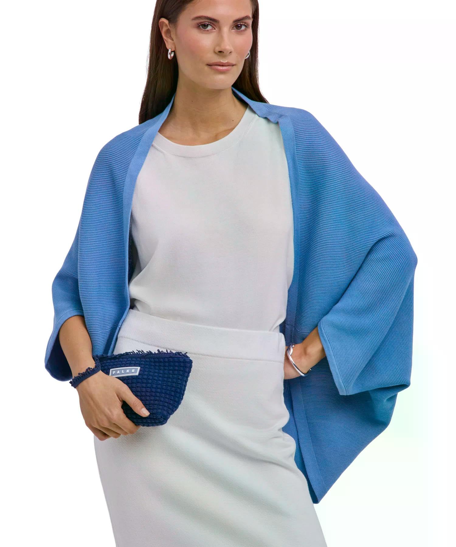 Falke Damen Summer Fresh Cape W Sc Baumwolle Leicht Lässig Bequem Strickjacke (1er Pack)