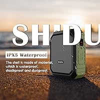 Vista 7 de Amplificador de voz con micrófono de auriculares inalámbricos, 18 W, 4400 mAh, sistema mini Pa recargable, Bluetooth 4.2, altavoz portátil IPX5