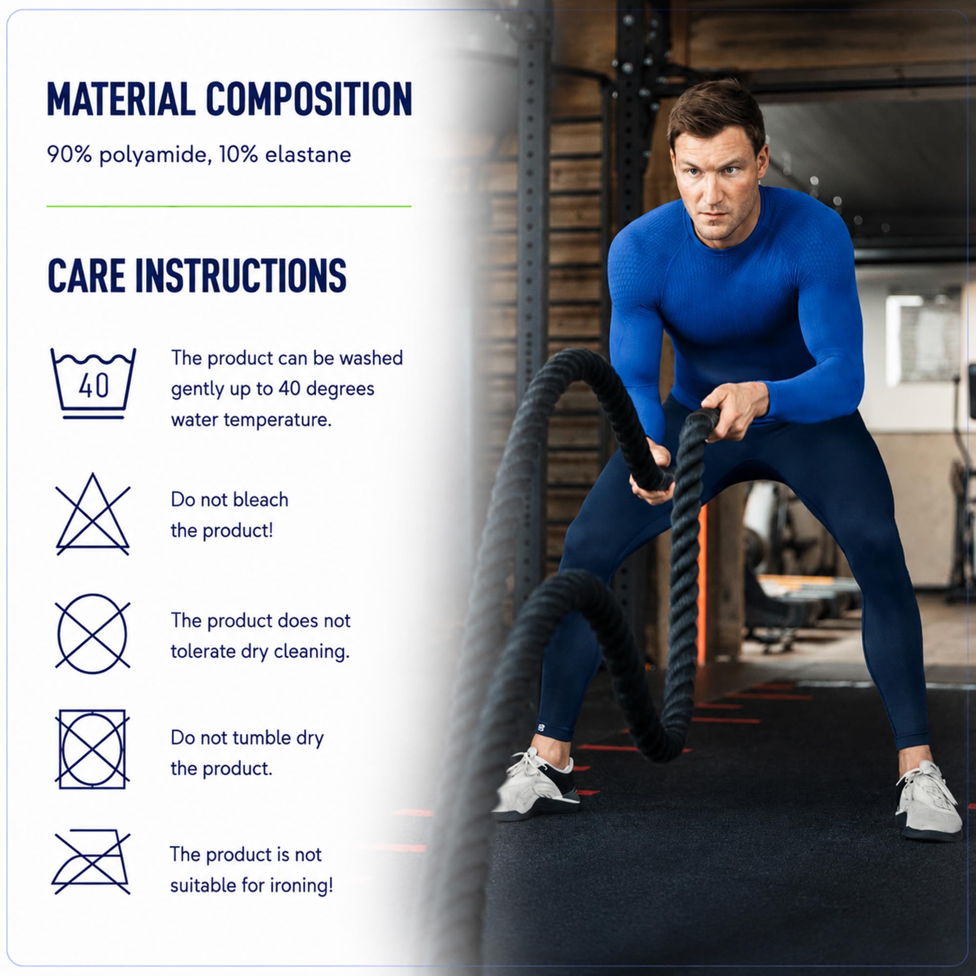 BAUERFEIND Kompressions-Hose „Sports Compression Tights Long“, Sporthose für Herren, Lang, Für verbesserte Durchblutung der Beinmuskulatur, Polyamid/Elasthan
