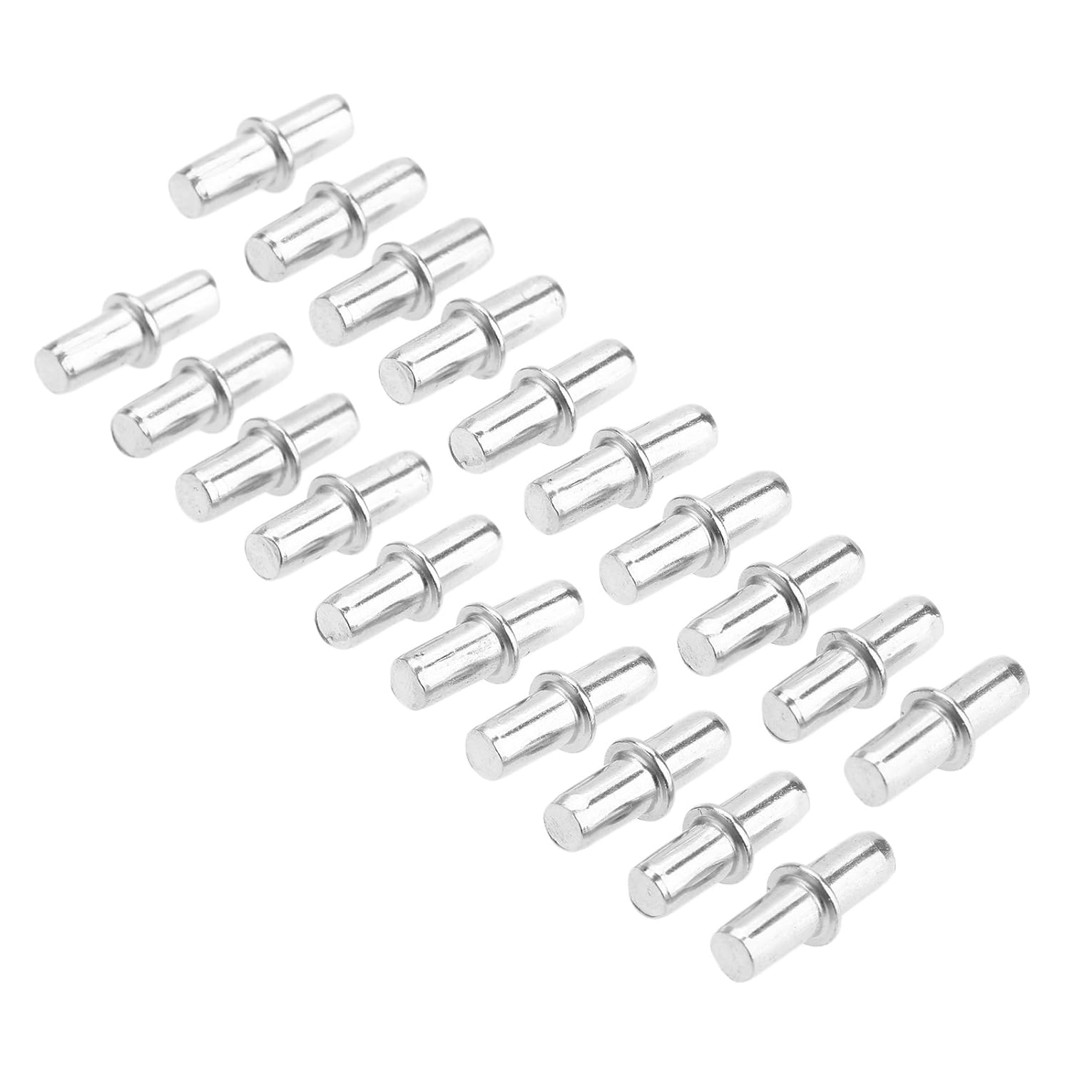 40Pc 15/19mm Furniture Shelving Storage Bathroom Shower Glass Bracket Metal Shelf Holders Cabinet Shelf Support Pins Studs Pegs