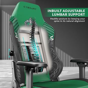 Cybeart Lisanslı Sürüm Oyun Koltukları (Slytherin - Harry Potter)