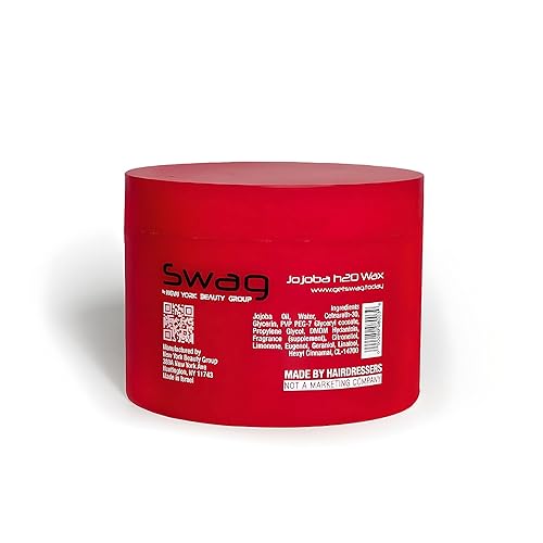 Miniatura 8 de Swag Jojoba H20 Cera para hombres - Fórmula no pegajosa con fragancia ligera - Moldea fácilmente tu cabello - 6.76 oz