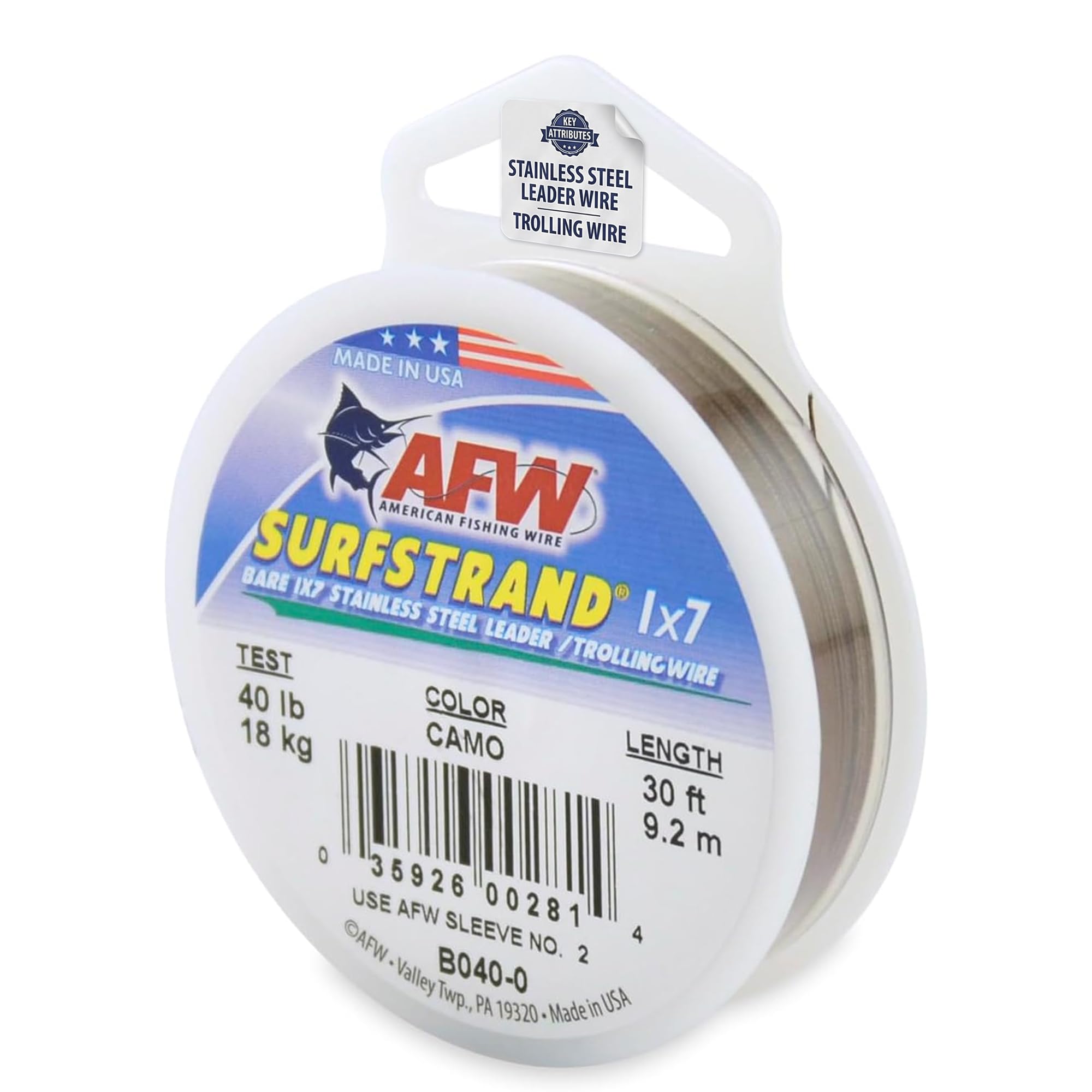 AFW Surfstrand 1x7 Wire