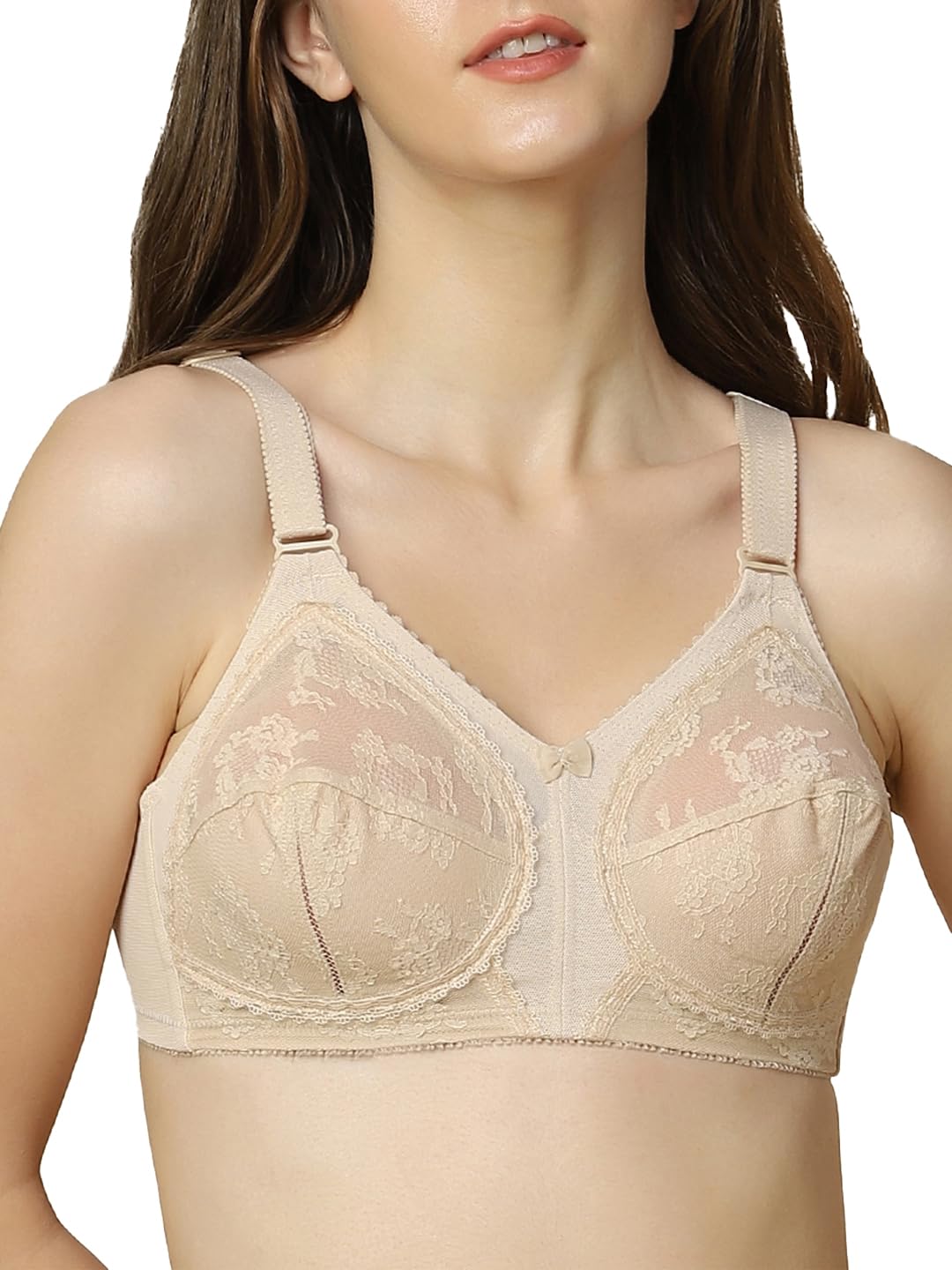 Triumph International Women's Padded | Wire Free | 110I579 Palm Polyamide T-Shirt Bra | Pack of 1