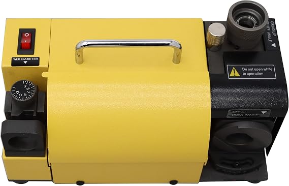 TECHTONGDA Drill Bit Grinder Sharpener Angle Grinding for 3-13mm Drill Bits