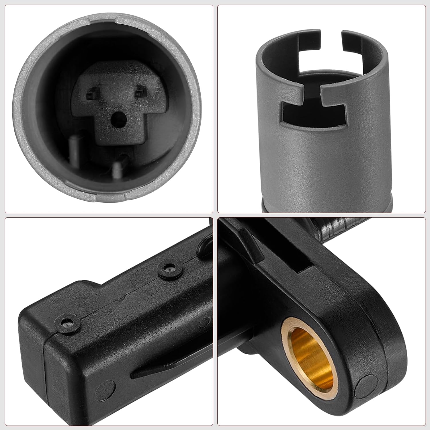 SPEEDWOW 4PCS ALS1842 ABS Wheel Speed Sensor Compatible with BMW 135i, 328i, 330i, 335d, 335i, 335i xDrive, 335is