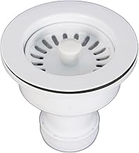 MONTSERRAT BO-41450 Basket Valve Stopper, White