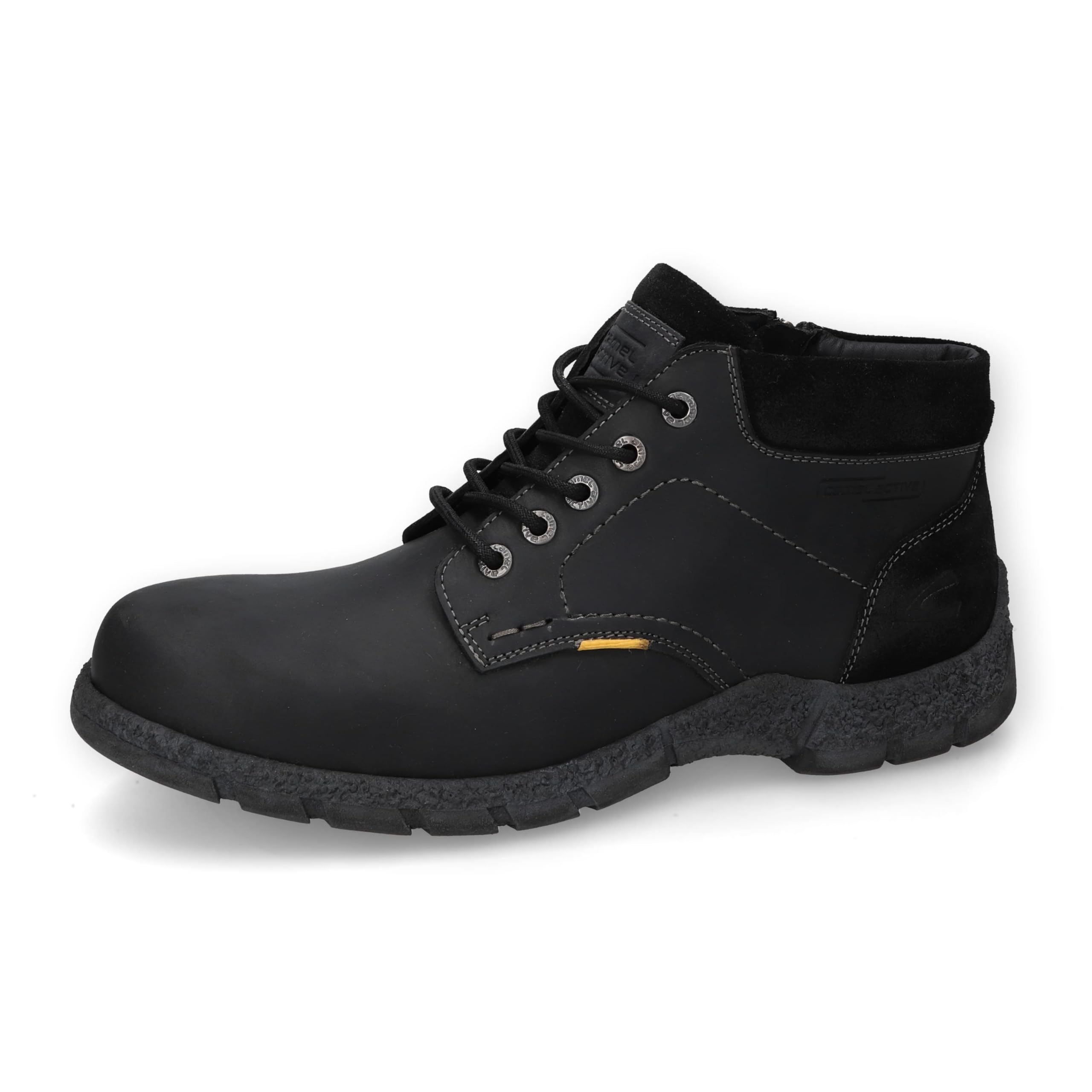 camel active 55avf04-400100_40, Botas de Moda Hombre, Negro, EU