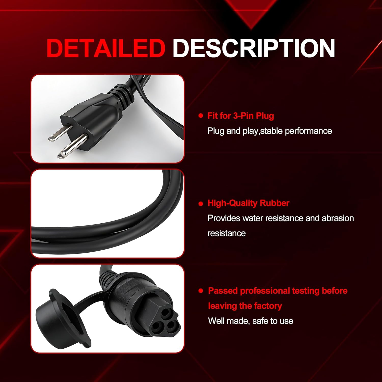 84564686 Engine Block Heater Cable Cord Replacement for Chevy Silverado 1500/LD/LTD 2019-2023,for GM Silverado 2500/3500 HD 2020-2024,for Chevrolet Tahoe/Suburban 2021-2024,for Colorado 2023-2024