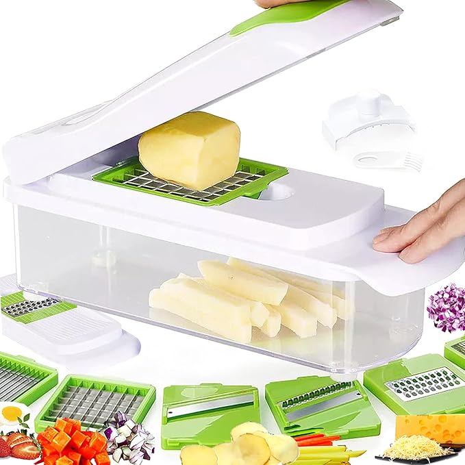 GProME Hand Vegetables Chopper Slicer Onion CuttersTomato