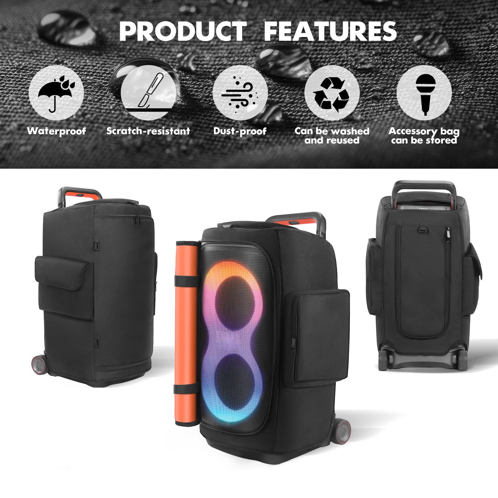 Amazon | OURHZTB スピーカーケース JBL PartyBox 520ポータブル