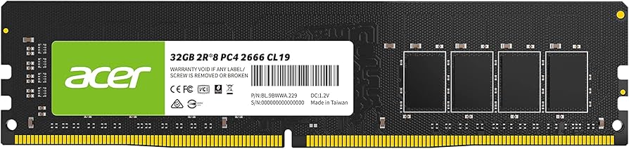 Amazon.co.jp: Acer デスクトップPC用メモリ PC4-25600(DDR4-3200