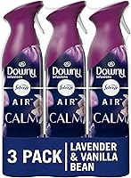 Febreze Air Mist Odor-Fighting Air Freshener Spray, Downy Calm Scent, 8.8oz Pack of 3 for Home, Bathroom, Kitchen