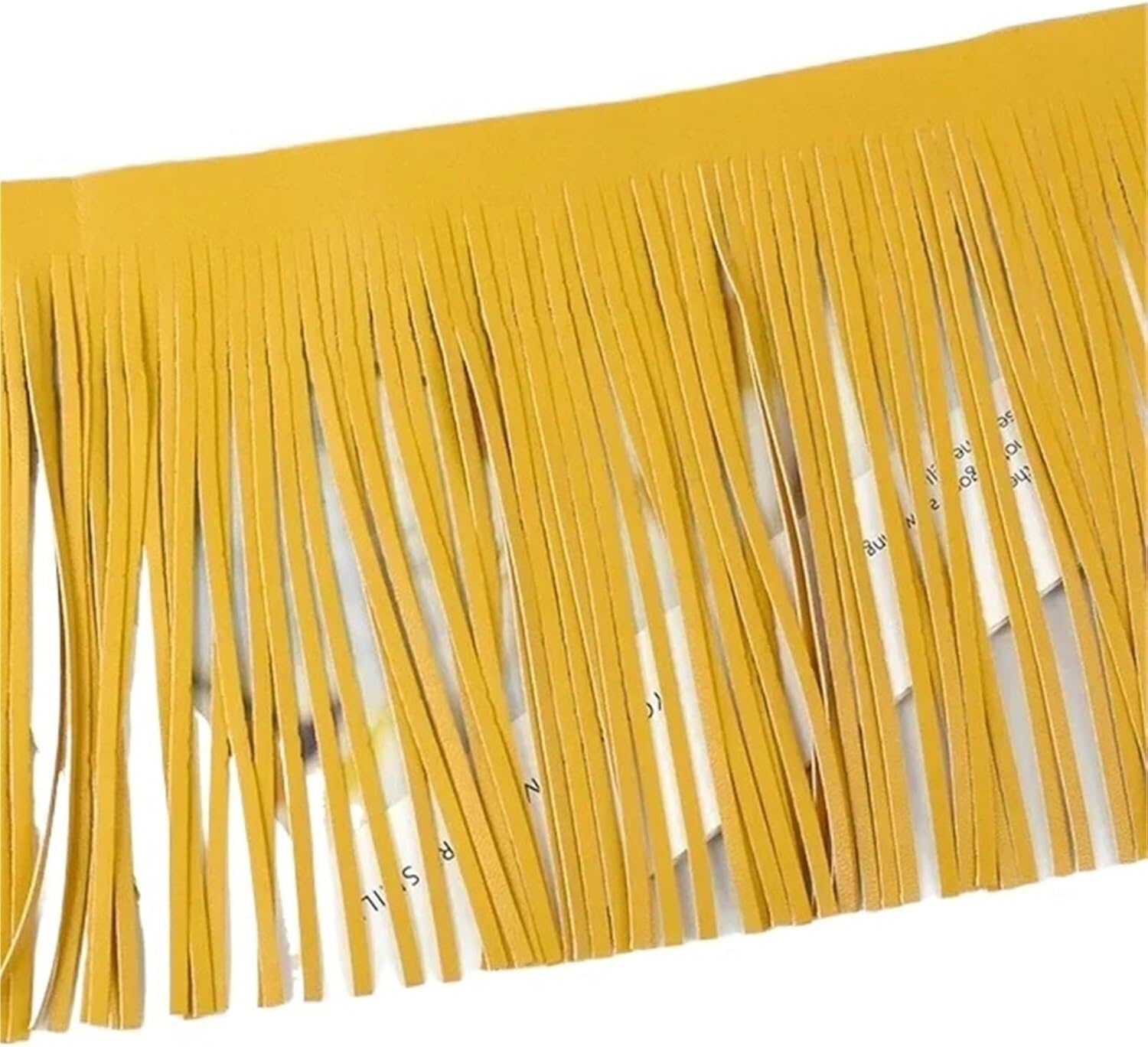 Dodatki krawieckie Wstążka z frędzlami o długości 10–30 cm ze sztucznej skóry, odpowiednia do toreb, odzieży i ozdób torebek,(7,3.0mm-30cm)