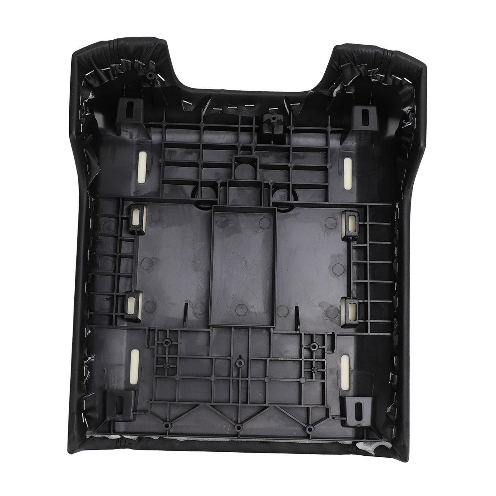 CENTER -Konsolen -Armlehnen -Abdeckung Schwarzes Kunstleder Kratzerds BC3Z2806024AA für Super Duty 2011-2016 Auteinzium -Upgrade 2016