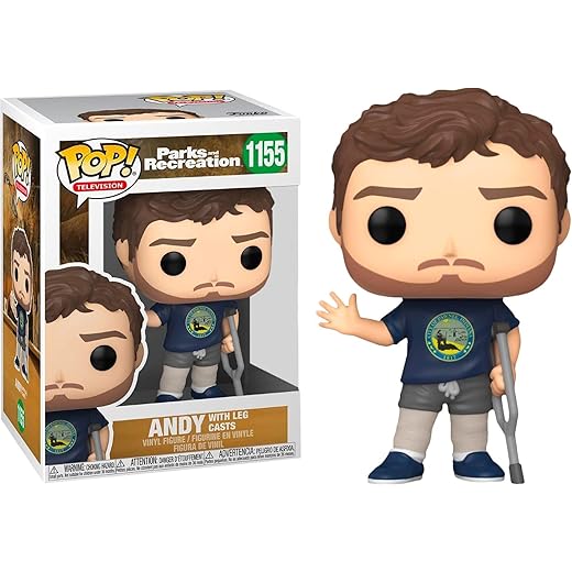 Funko, Parks And Rec Andy In Leg Casts Pop! Vinyl Exclusive