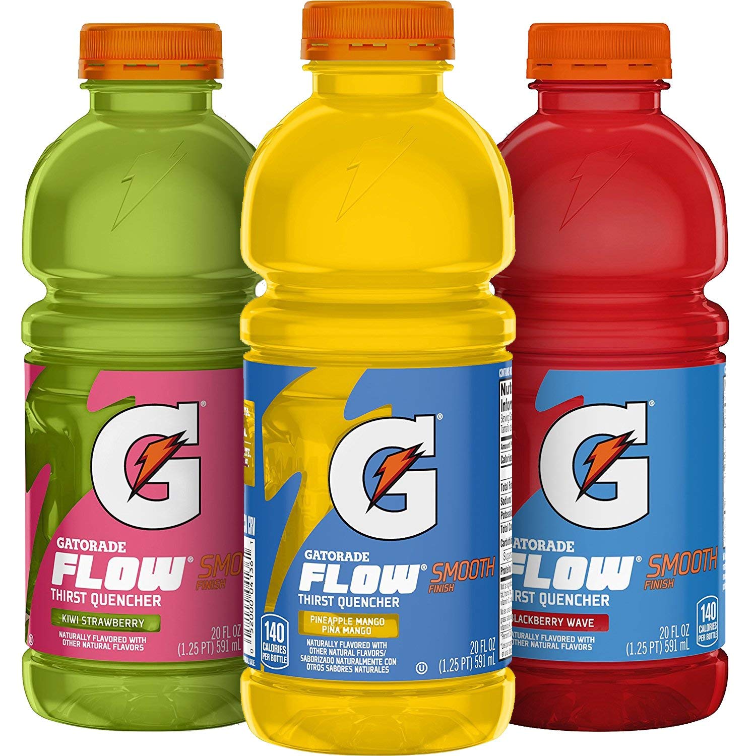 Gatorade Flow 3 Flavor Variety Pack, 20 oz Bottles (Pack