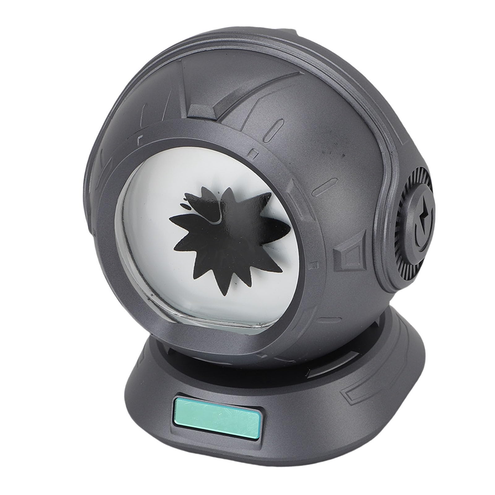 Zerodis Ferrofluid-Lautsprecher, ABS Music Visualizer Bluetooth-Lautsprecher 10 W 4000 MAh mit 2 Anzeigemodi und 4-Stunden-Wiedergabe, für Gaming-Schreibtisch, Büro, Schlafzimmer, Arbeitszimmer,