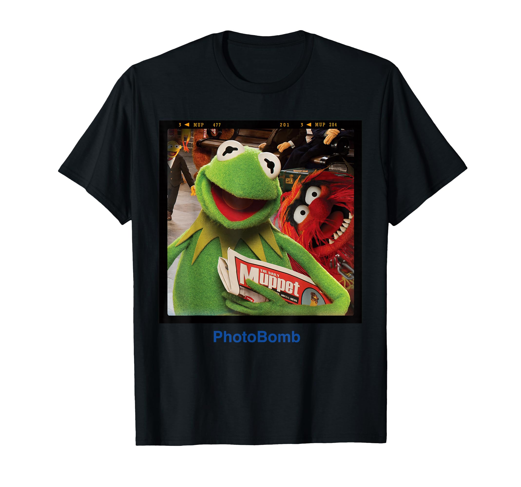 camiseta estampada Muppet unisex-infantil 8 P¨²rpura
