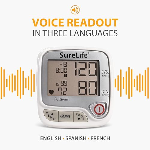 Miniatura 2 de Monitor de presión arterial de muñeca parlante prémium