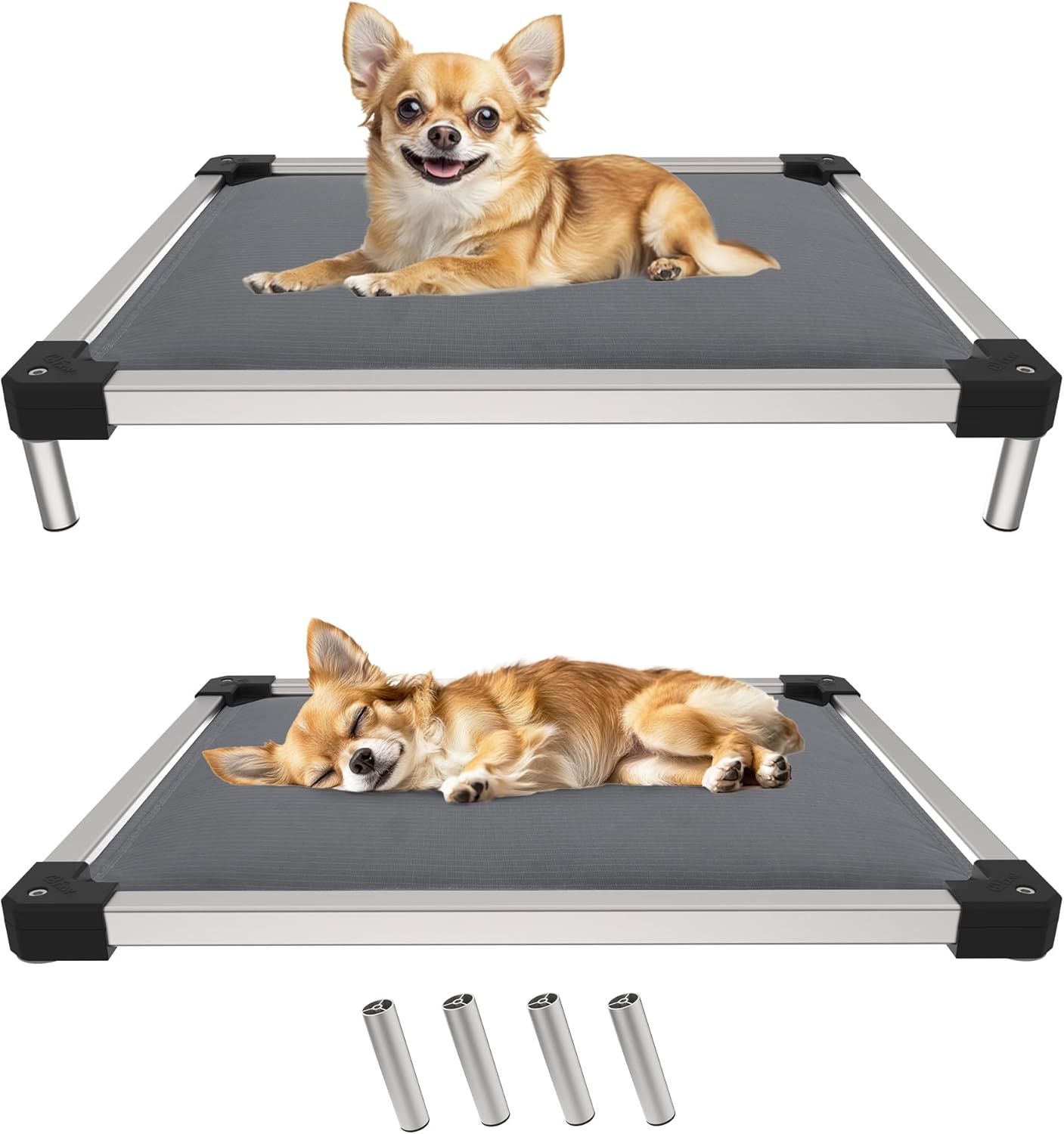Durable Chew-Proof Elevated Dog Bed for Indoor/Outdoor Use 24”x20” Durable Chew-Proof Elevated Dog Bed for Indoor/Outdoor Use 24”x20”