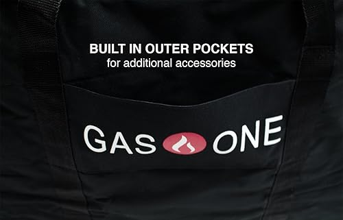 Miniatura 5 de GasOne Nuevo quemador de estufa de propano bolsa de transporte universal para parrillas de cocina de doble quemador resistente, 50460