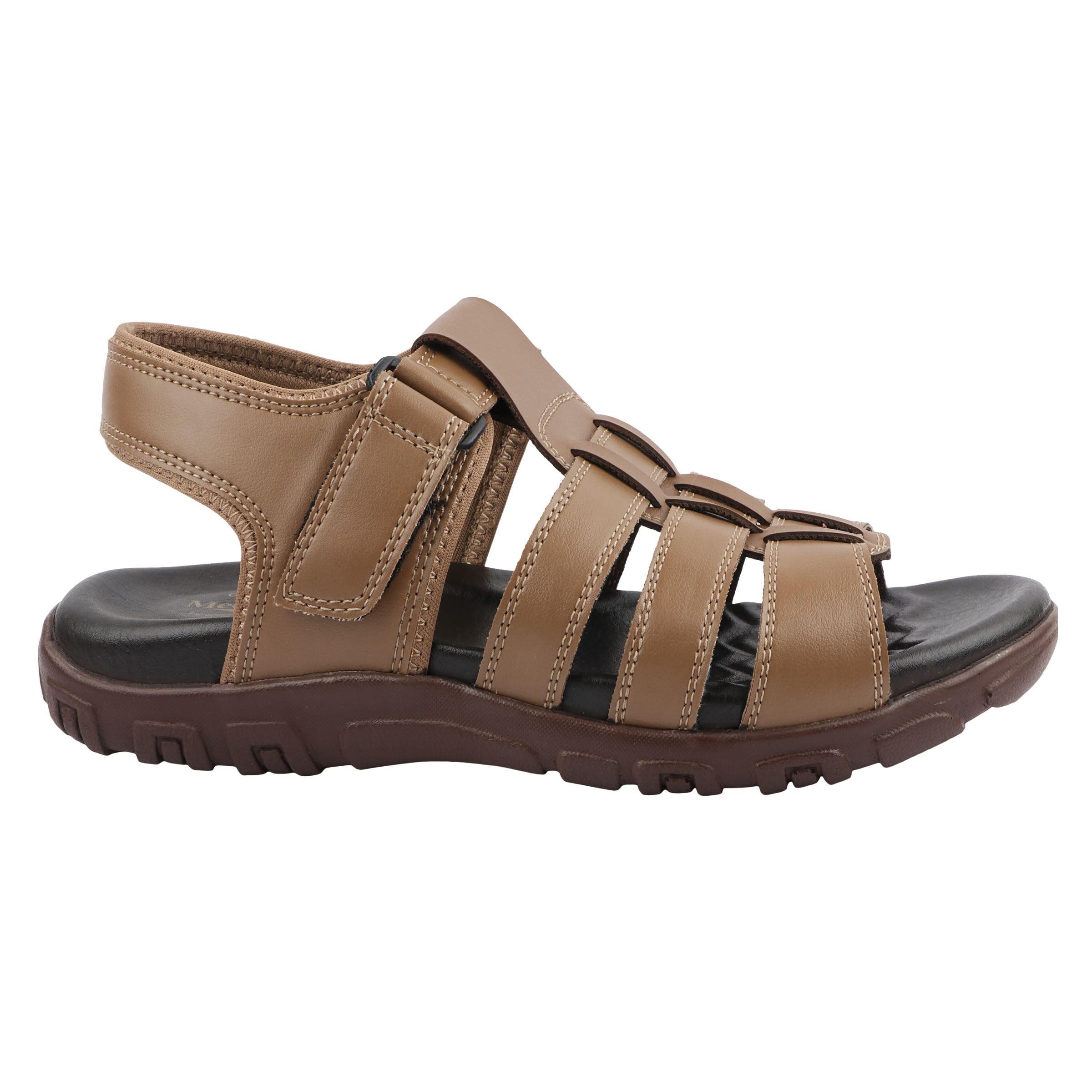 Medifeet Mens Full Grip Fisherman Sandals (CHIKU, numeric_8) (B0C81Q5WW2) Amazon Price History, Amazon Price Tracker