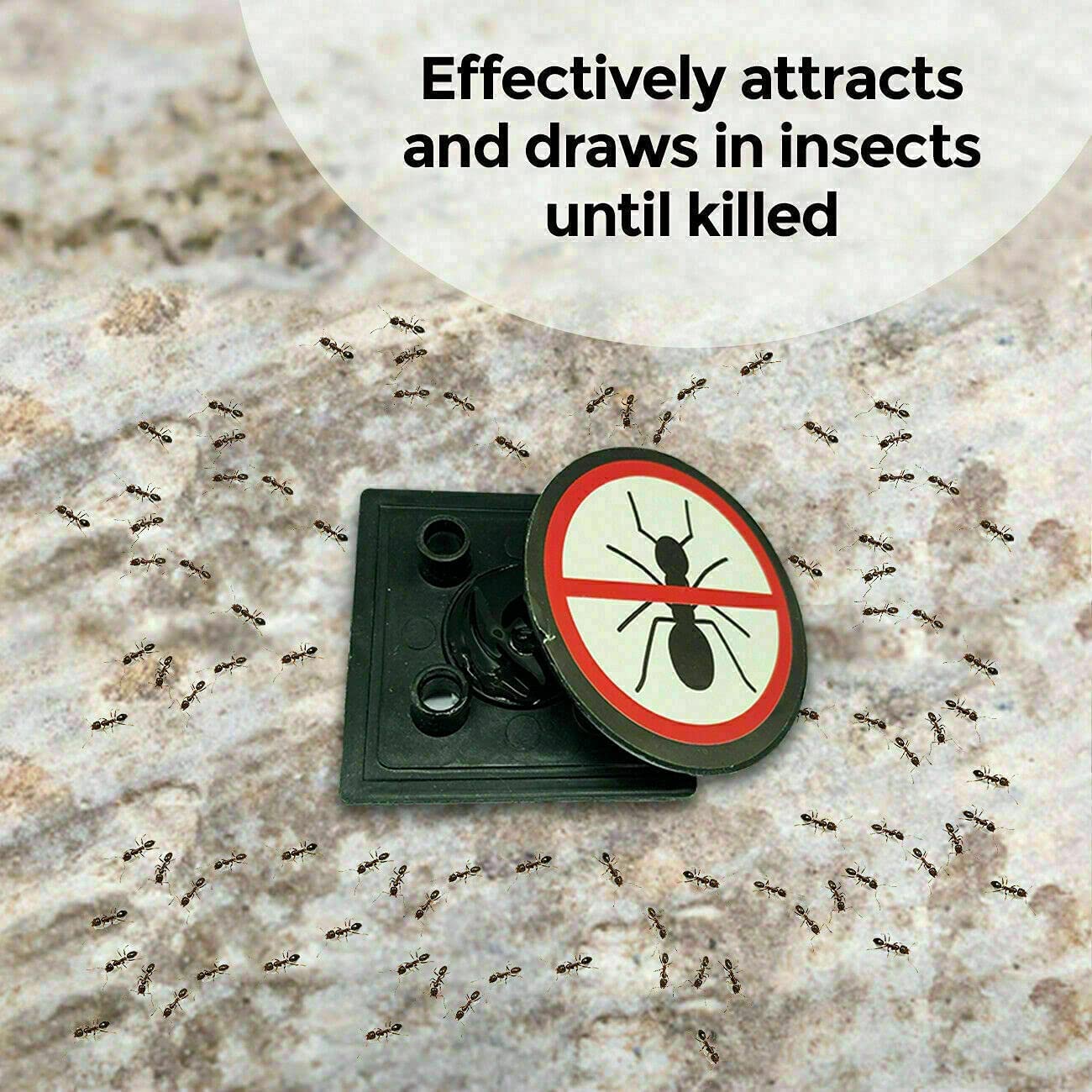 Ant Stop! Bait Station, Destroys Ants and their Nests,Ant Traps Outdoor