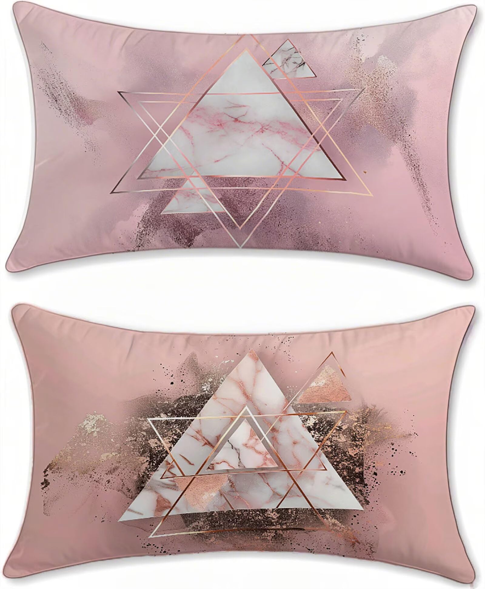 Protège oreiller imperméable 60x90cm rose en velours pour en finir avec les taches