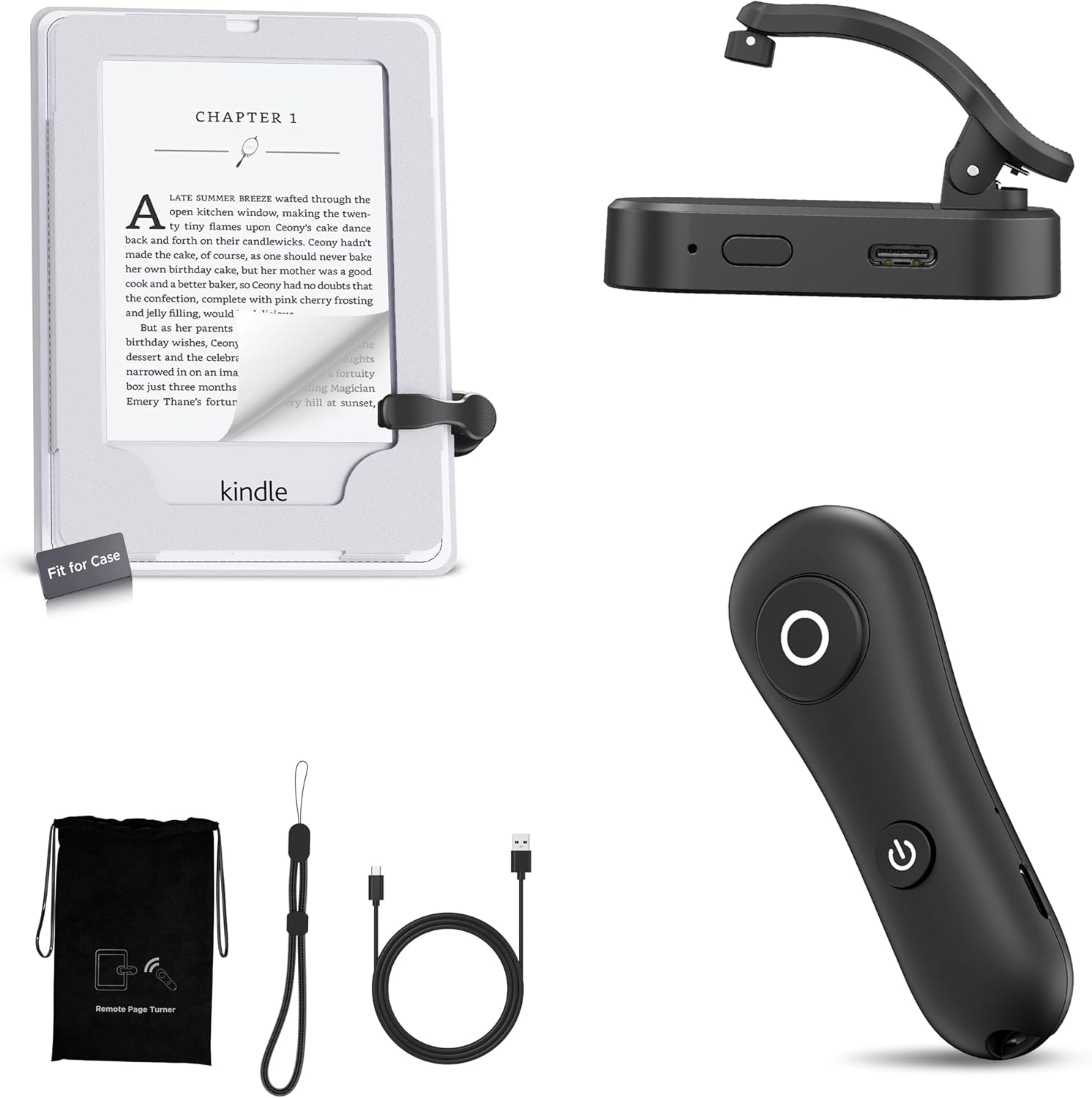 Page Turner for Kindle with Case, 2026 New Remote Control Page Turner for Kindle… Page Turner for Kindle with Case, 2026 New Remote Control Page Turner for Kindle…