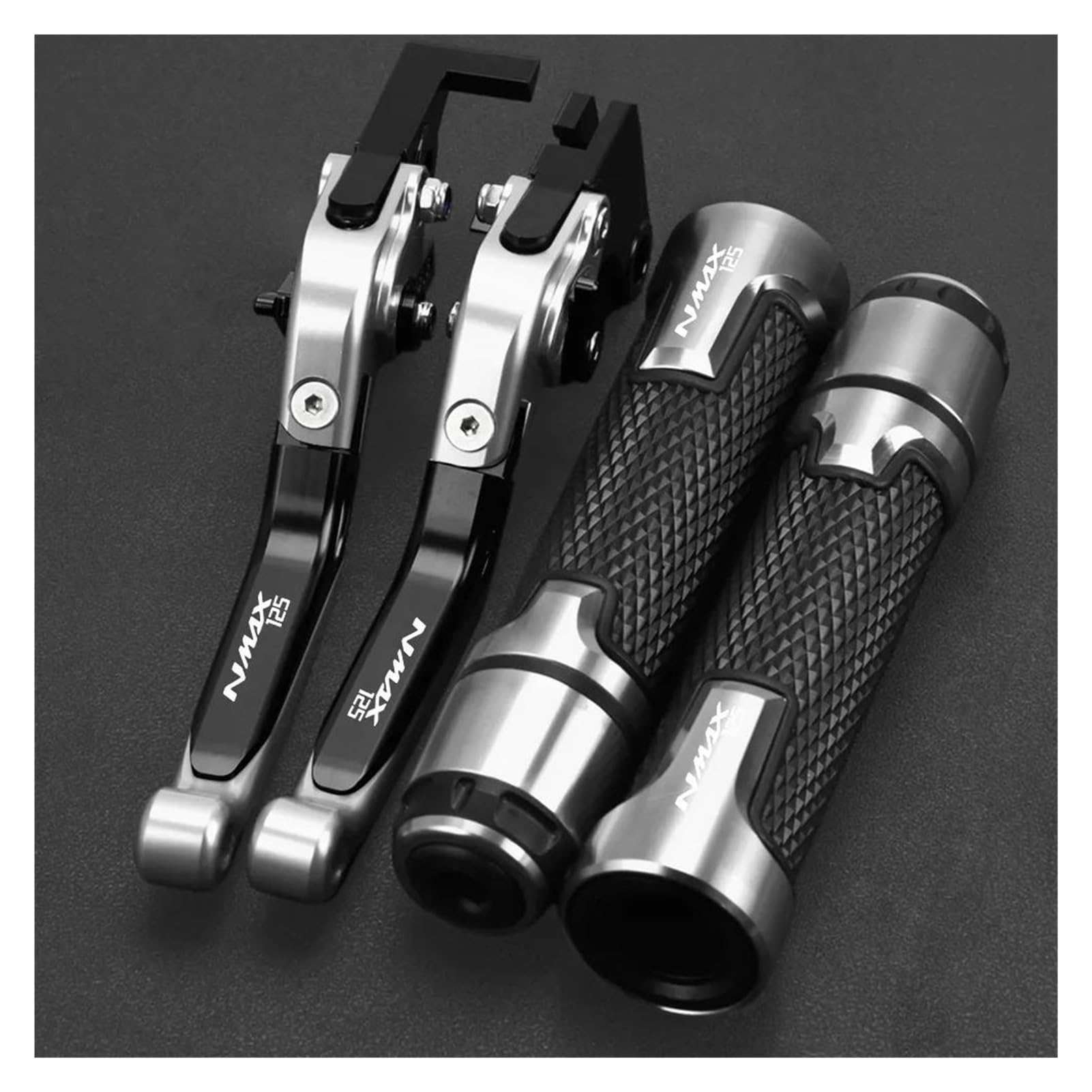 Asddllnn 2 For Nmax 125 015 016 017 018 019 020 021 02 2023 Scooter Accessories Folding Brake Levers Handlebar Ends