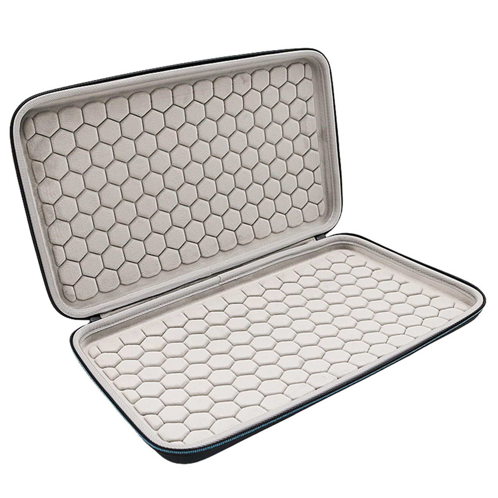 Funda de teclado para teclado funda rígida de viaje para teclado inalámbrico compatible con teclado ergonómico inalámbrico