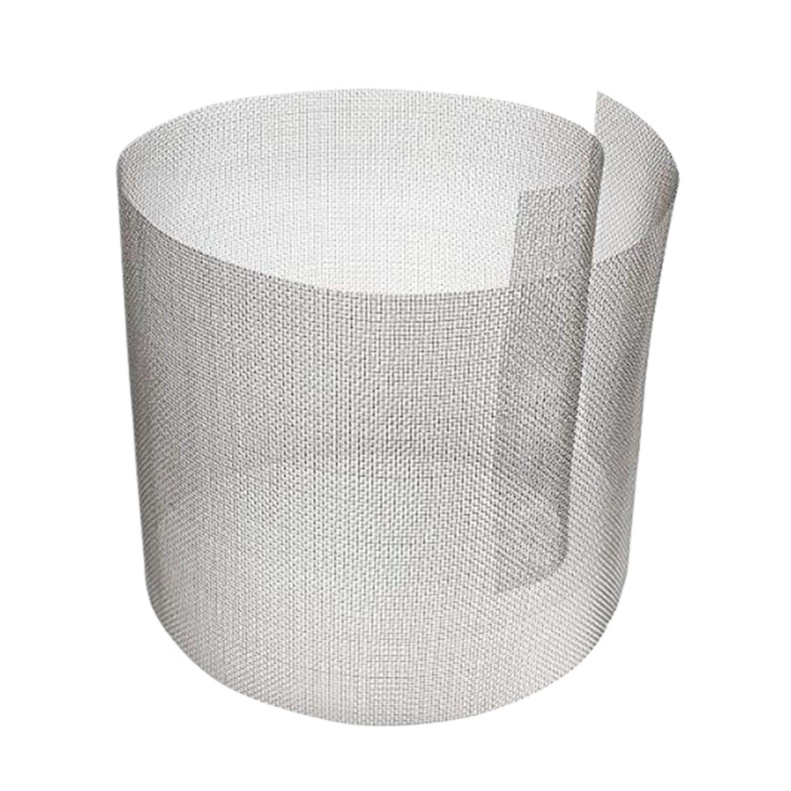 Filtre en acier inoxydable 304 tissé - 1 pièce - 6 mailles 400 - Filtration industrielle (10 mailles 50 cm x 100 cm)